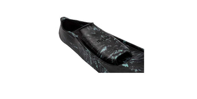 Riffe Kicks Fins - Black Caribbean Blue Swirl