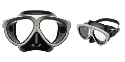 Riffe Premium Mask & Snorkel Set - Mantis Silver