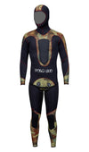 PoloSub Lined Open Cell Brown Camo Womens Wetsuit 3.5mm