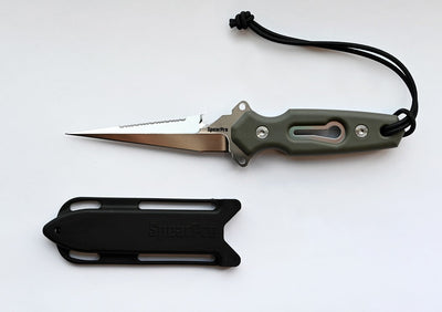 SpearPro Ranger Needle 4.5" Stainless Steel Dive Knife Polished