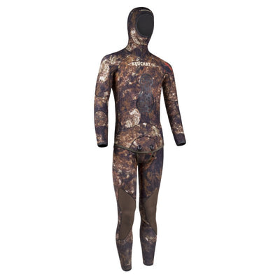 Beuchat Rocksea Trigocamo Competition Spot Wetsuit 5.0mm Jacket and Long John