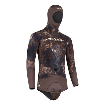 Beuchat Rocksea Trigocamo Wide Wetsuit 5.0mm Jacket and Long John